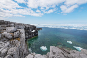 Cape Norman on the Great Northern Peninsula, is the northernmost point of insular Newfoundland. Newfoundland and Labrador Canada #80388