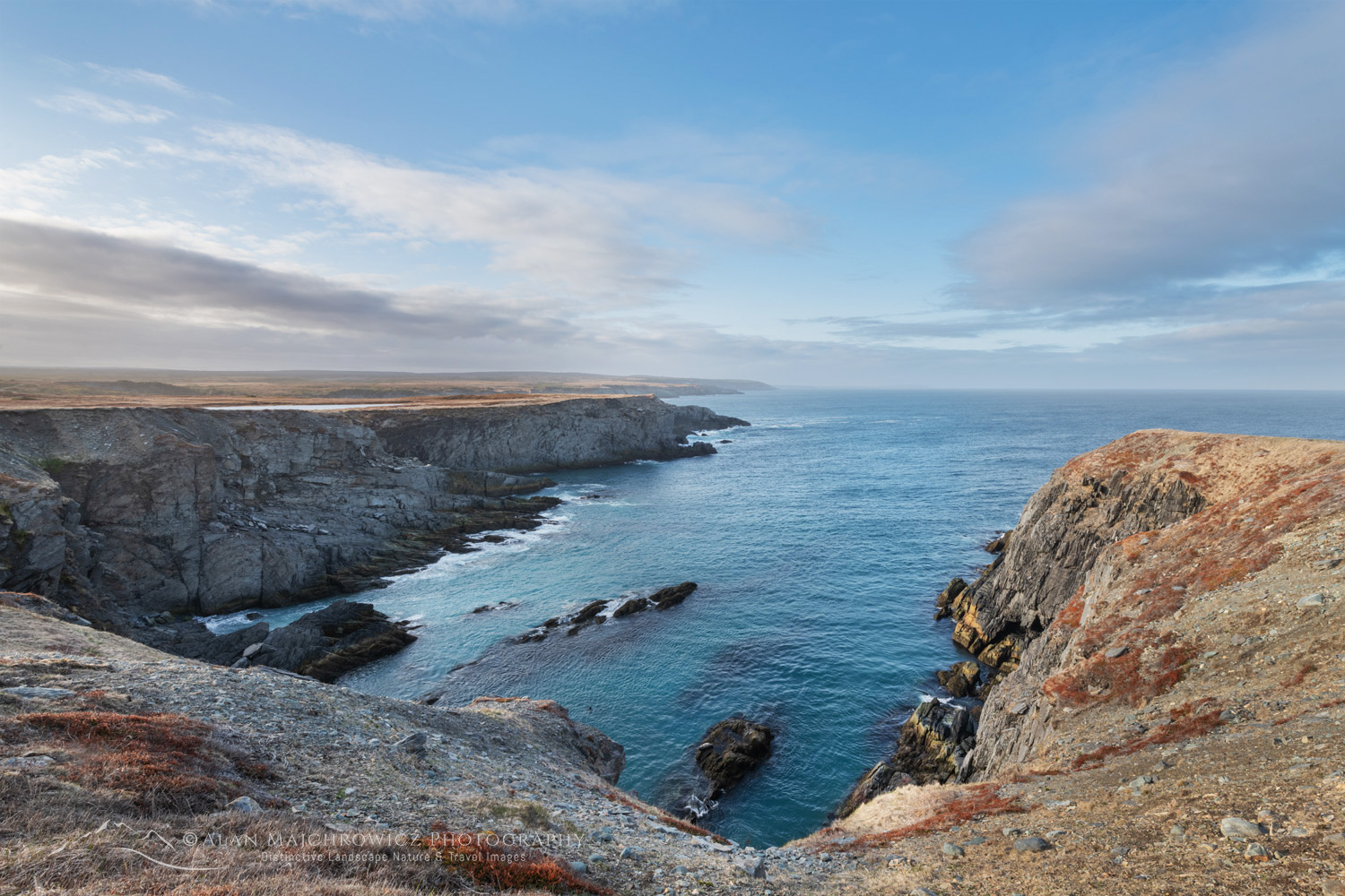 Cape Race on the southern end of the Avalon Peninsula. Newfoundland and Labrador Canada #80589
