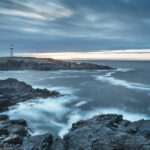 Cape Race Lighthouse on the southern end of the Avalon Peninsula. Newfoundland and Labrador Canada #80604b