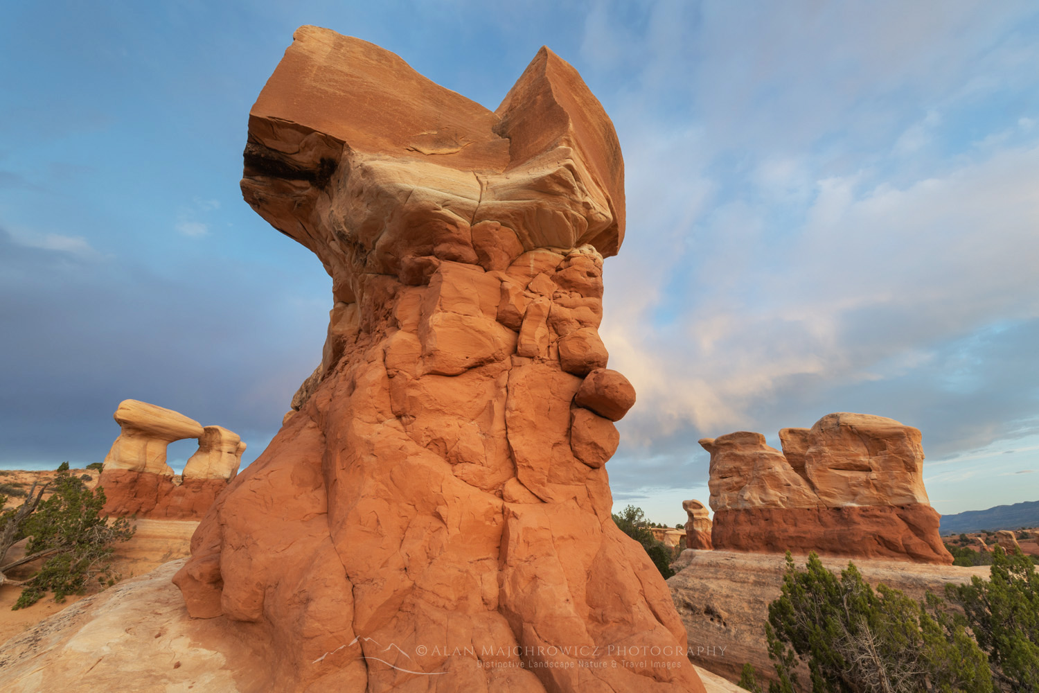 Sandstone hoodoos. Devils Garden Grand Staircase-Escalante National Monument Utah #84791