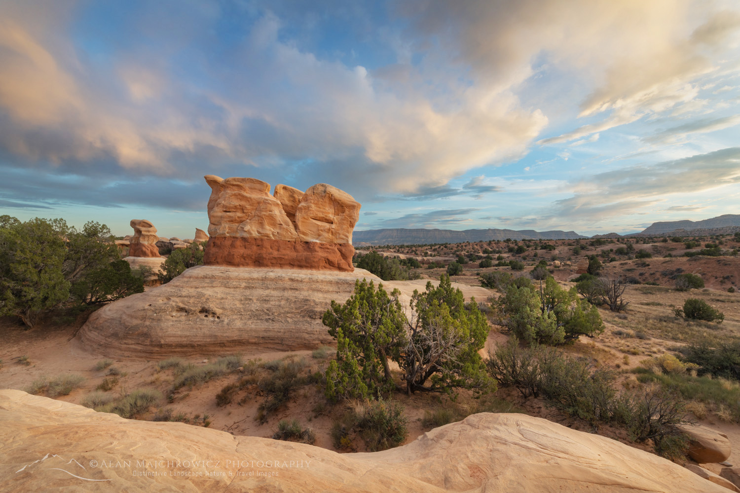 Sandstone hoodoos. Devils Garden Grand Staircase-Escalante National Monument Utah #84793