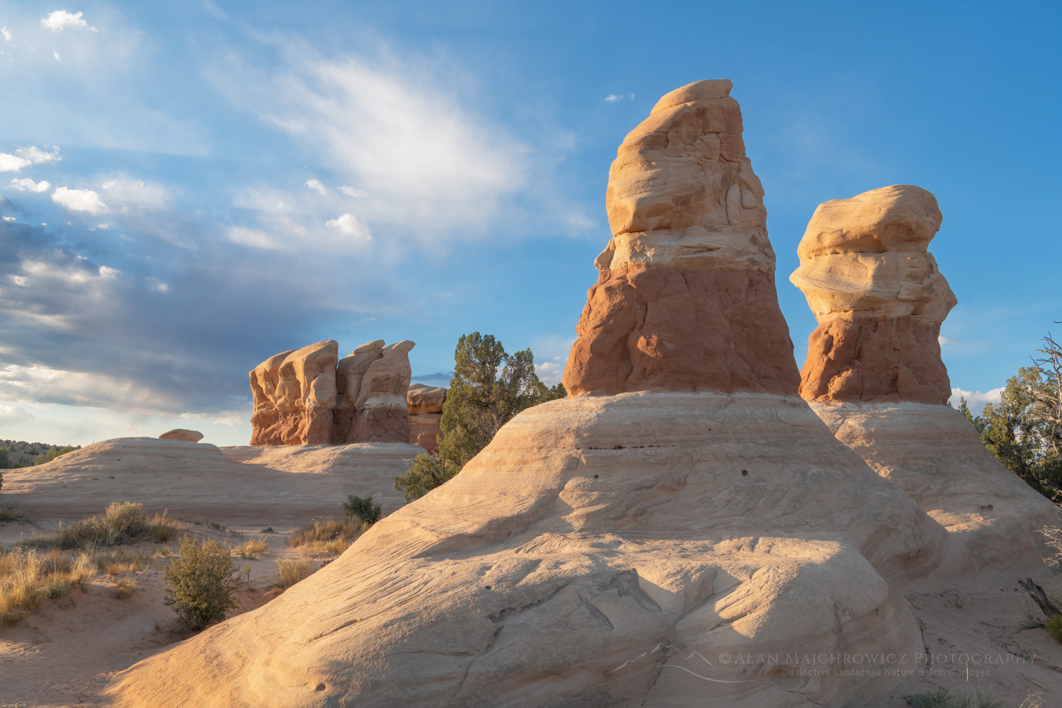Sandstone hoodoos. Devils Garden Grand Staircase-Escalante National Monument Utah #84637