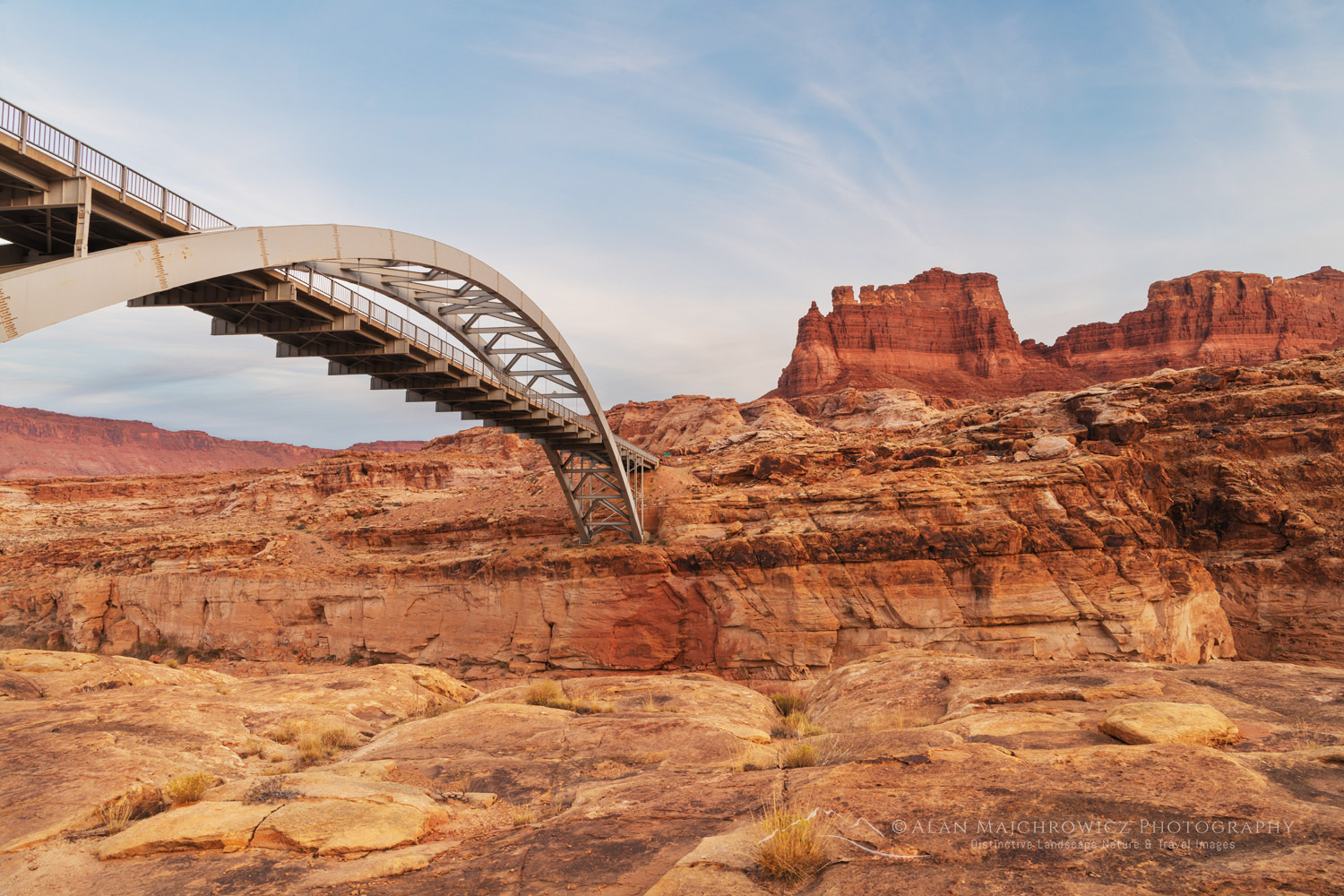 Hite Crossing Bridge over the Colorado River. Glen Canyon National Recreation Area #85129