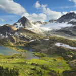 Russell Peak and Limestone Lakes Basin, Height-of-the-Rockies Provincial Park, British Columbia, Canada #46109