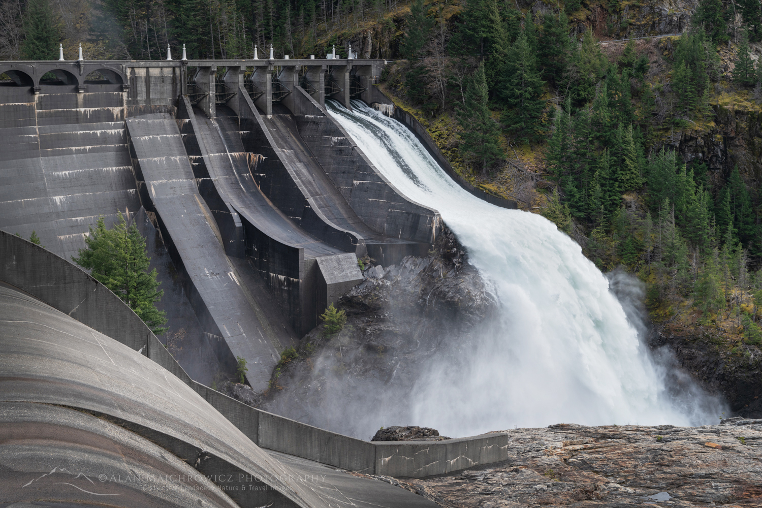 Diablo Dam, North Cascades Washington #85546
