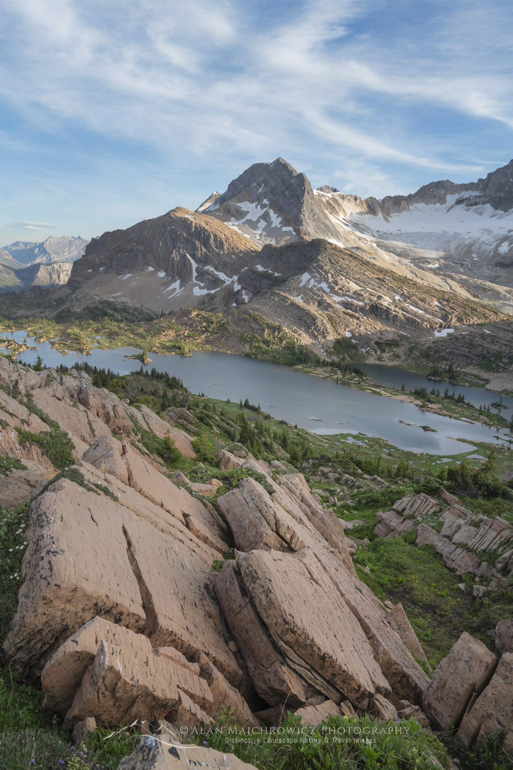 Limestone Lakes Basin in Height of the Rockies Provincial Park British Columbia #86422