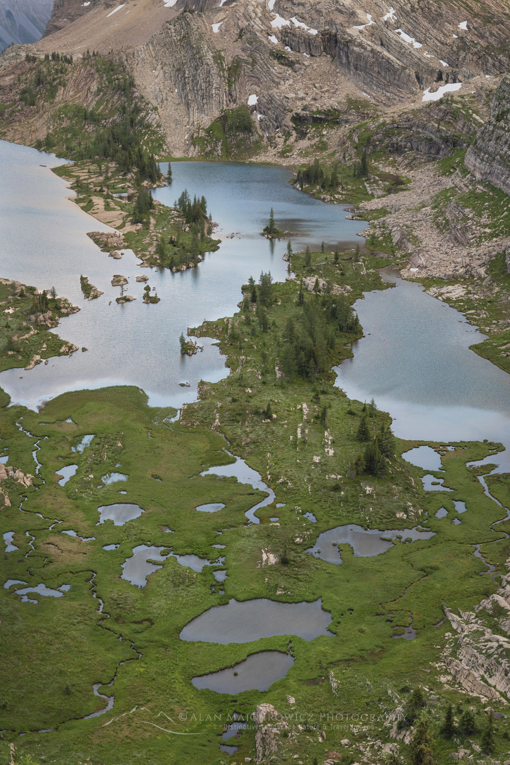 Lower Limestone Lakes. Height of the Rockies Provincial Park British Columbia #86579