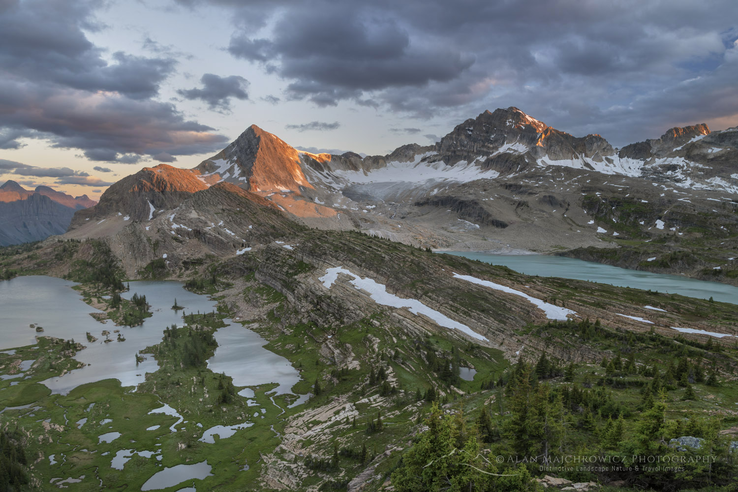 Limestone Lakes basin, Height of the Rockies Provincial Park British Columbia #86586