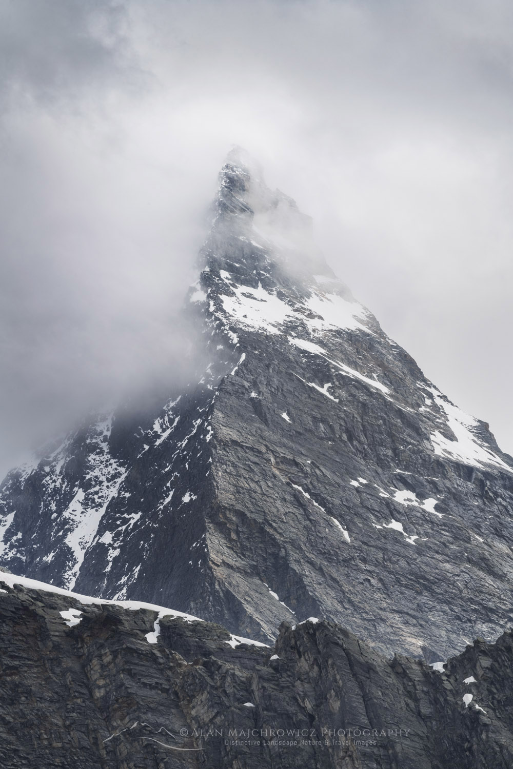 View of Mount Sir Donald from Avalanche Crest Trail. Glacier National Park, Selkirk Mountains, British Columbia #86032