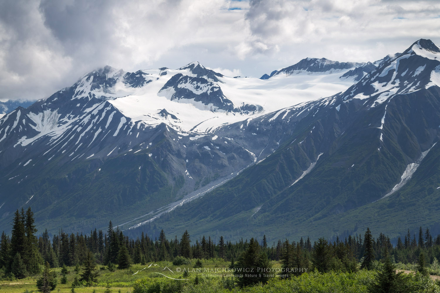 Jarvis Peak, Alsek Range, southeasternmost subdivision of the Saint Elias Mountains. Tatshenshini-Alsek Park, British Columbia #86810