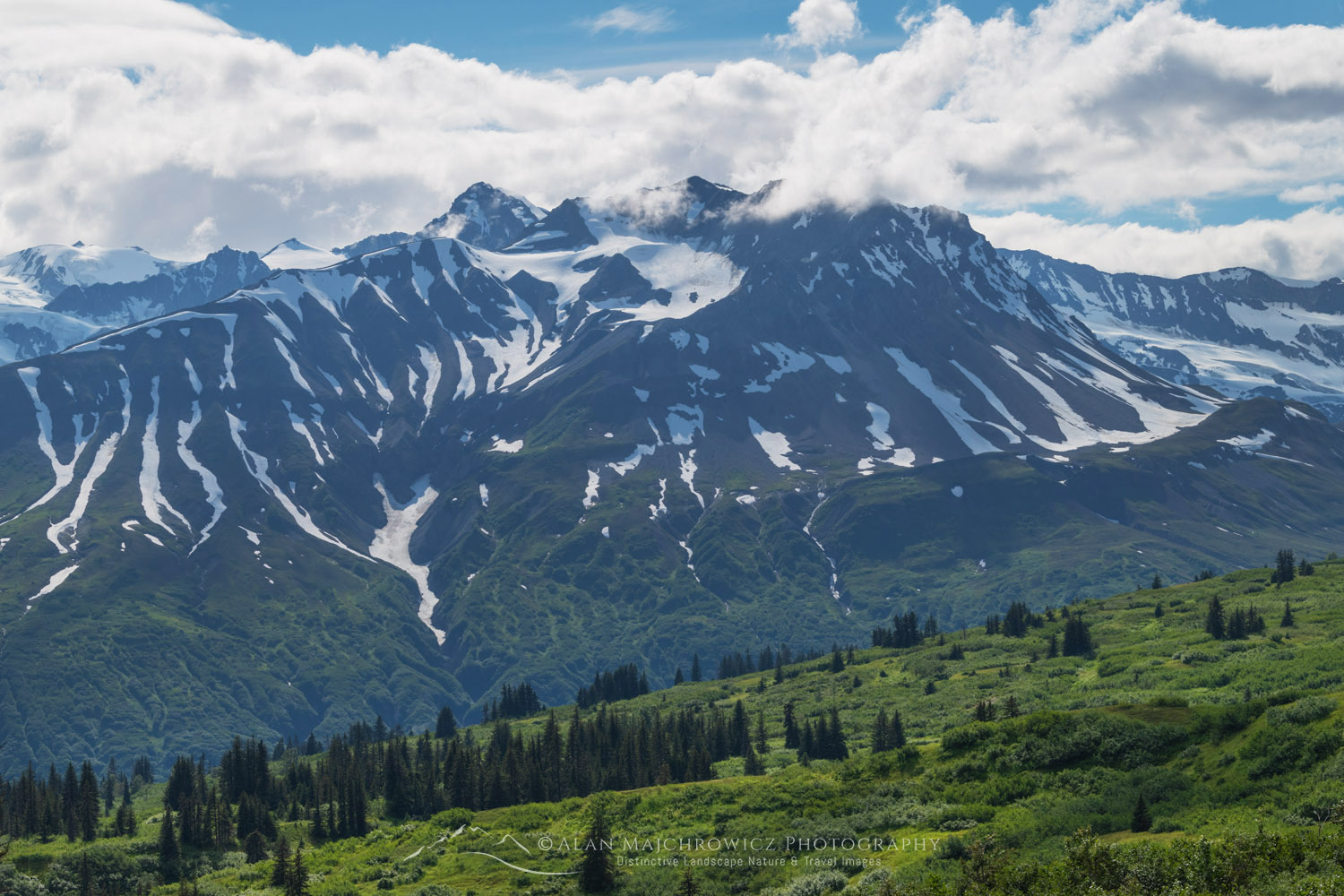 Jarvis Peak, Alsek Range, southeasternmost subdivision of the Saint Elias Mountains. Tatshenshini-Alsek Park, British Columbia #86813