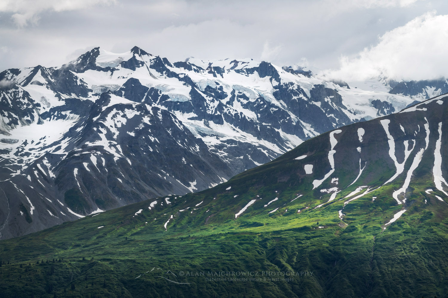 Jarvis Peak, Alsek Range, southeasternmost subdivision of the Saint Elias Mountains. Tatshenshini-Alsek Park, British Columbia #86822