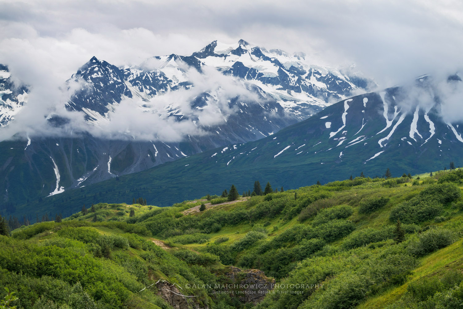 Jarvis Peak, Alsek Range, southeasternmost subdivision of the Saint Elias Mountains. Tatshenshini-Alsek Park, British Columbia #86830
