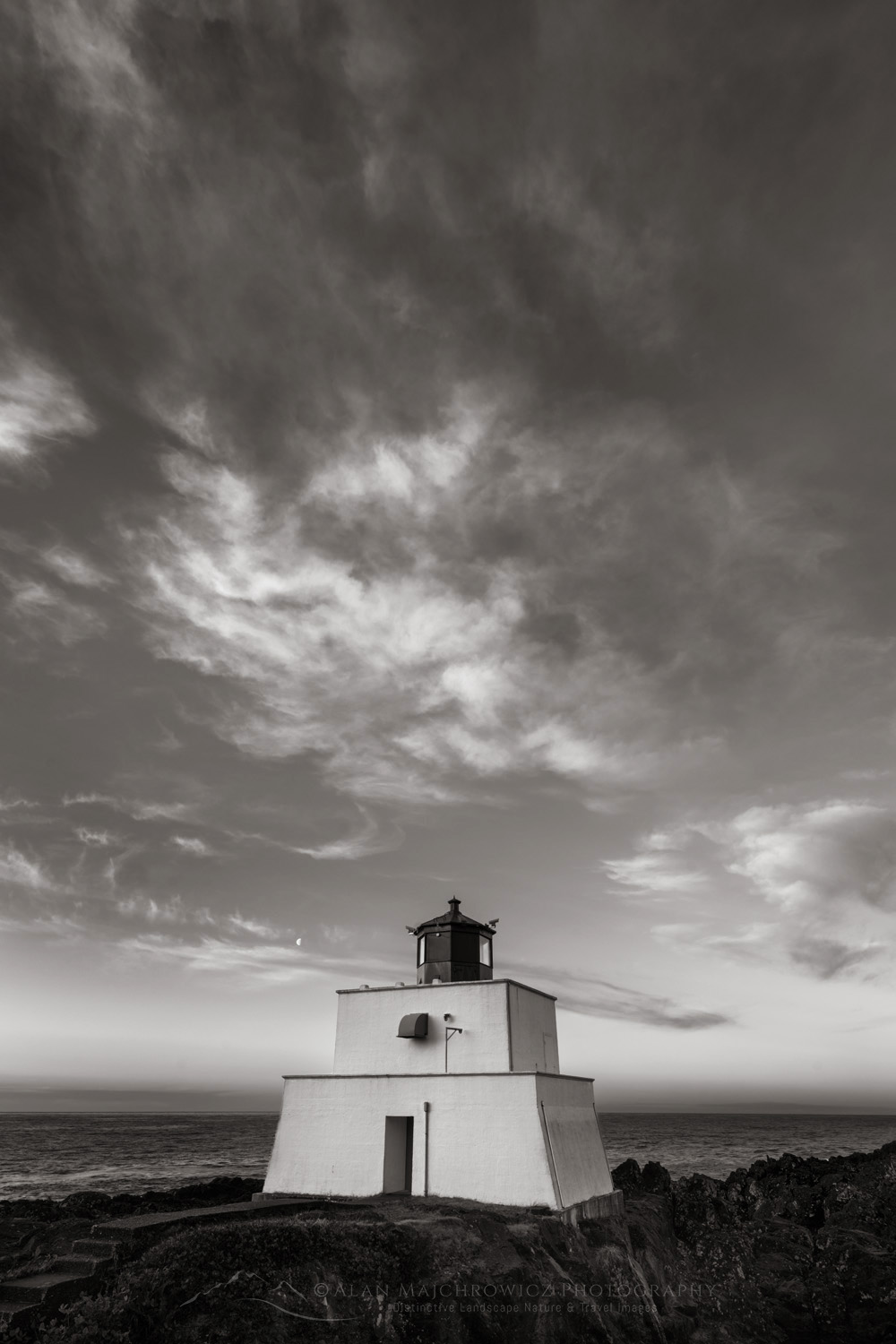 Amphitrite Point Lighthouse Ucluelet Vancouver Island British Columbia #79345bw