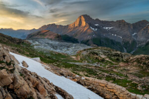 Mount Joffre seen from Limestone Lakes Basin in Height of the Rockies Provincial Park British Columbia #86453