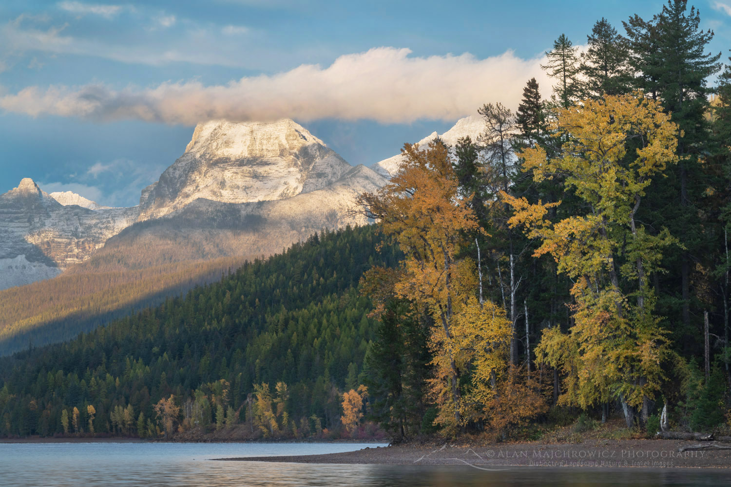 Autumn foliage along Lake McDonald. Glacier National Park, Montana #87507