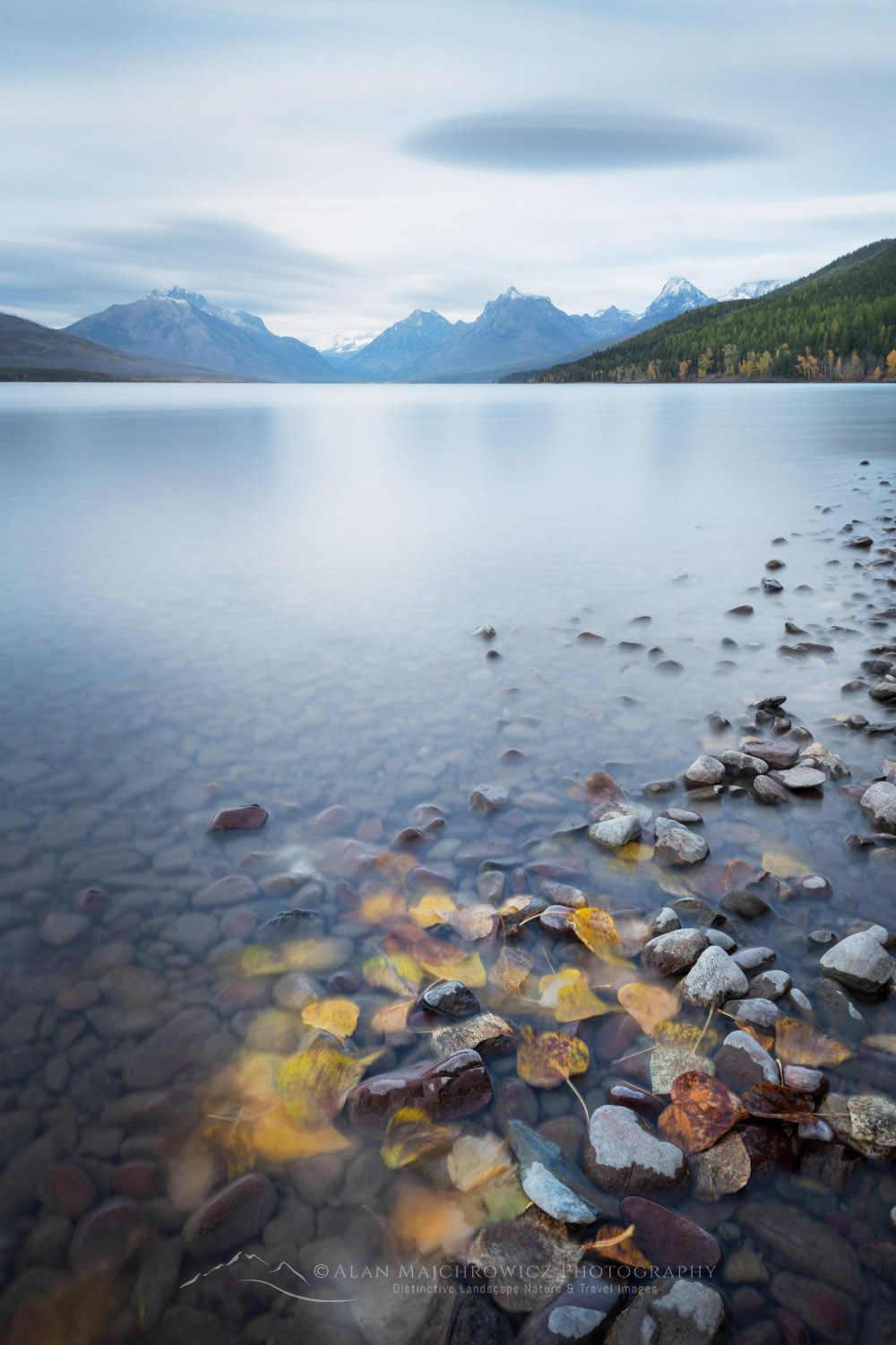 Autumn foliage along Lake McDonald. Glacier National Park, Montana #87543