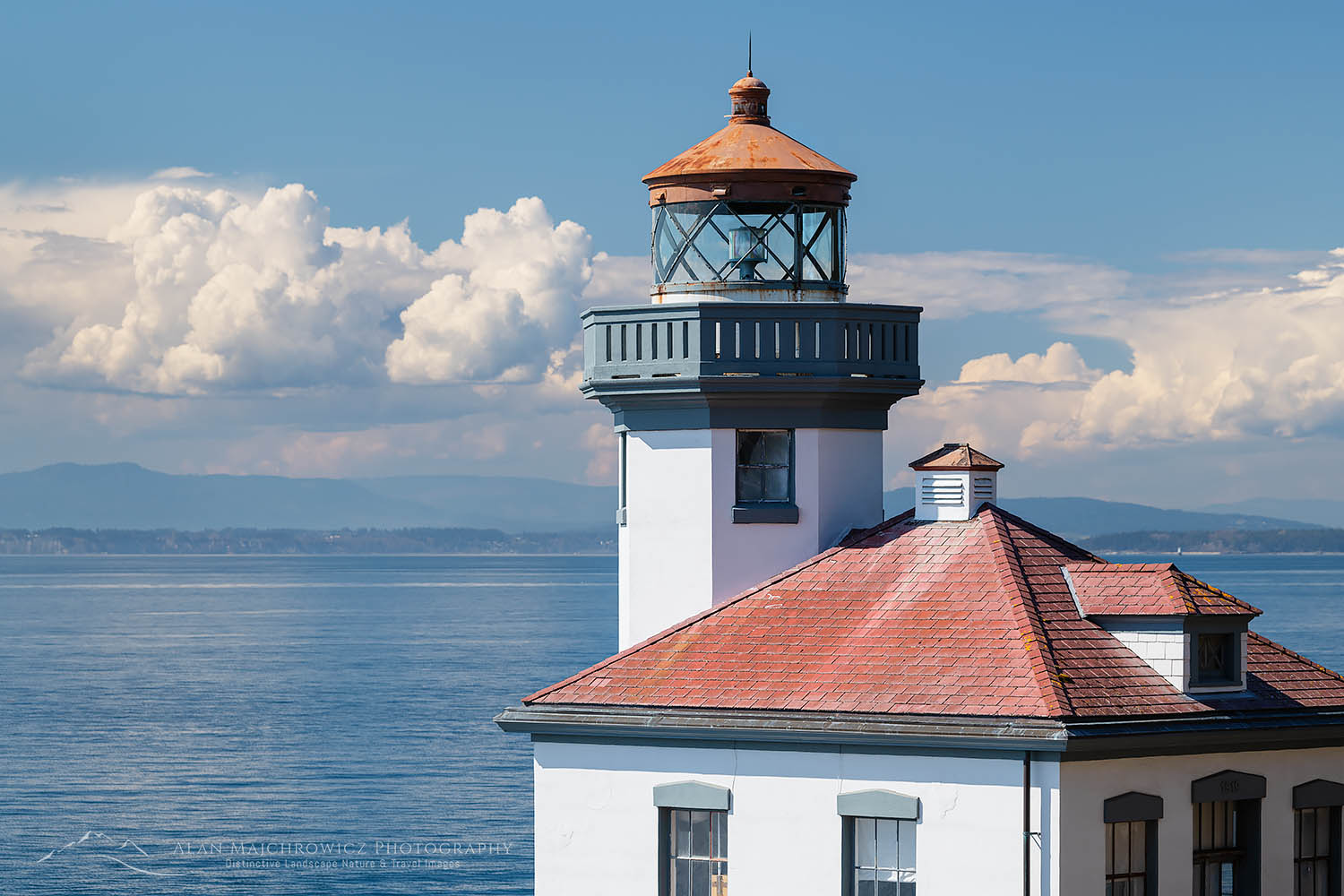 Lime Kiln Lighthouse, Lime Kiln Point State Park, San Juan Island, Washington #64906