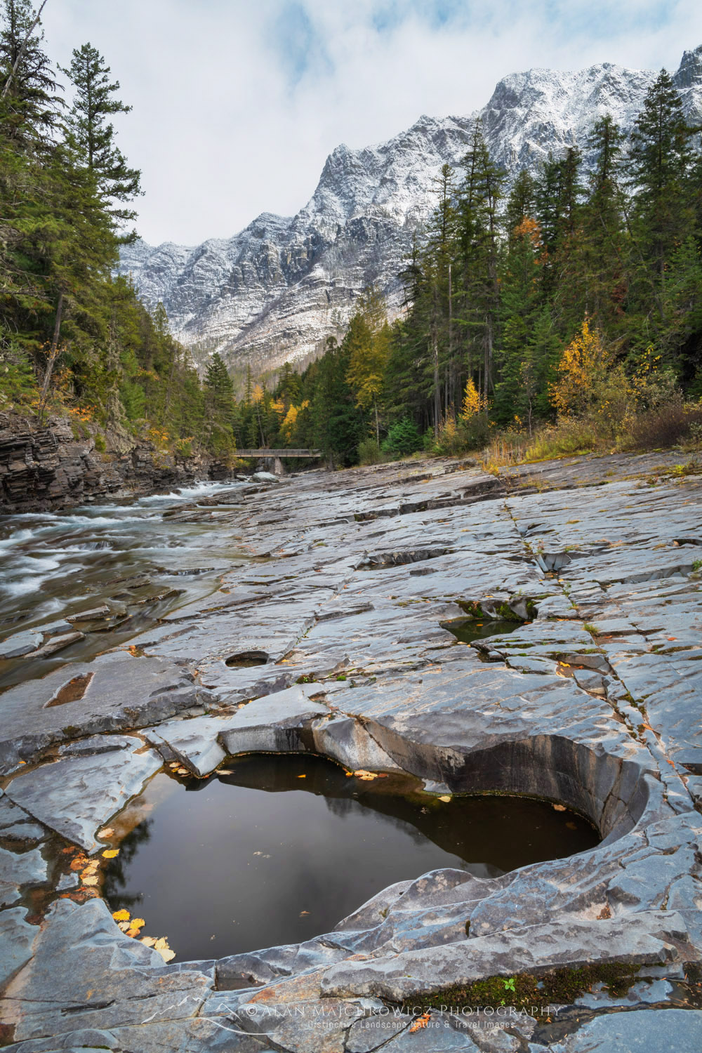 McDonald Creek Glacier National Park Montana #87401