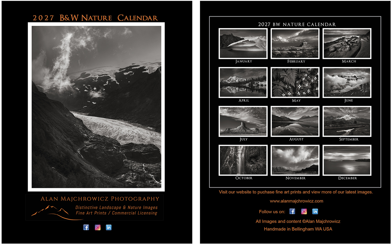 2027 Desktop Nature Calendar. Presented in a CD jewel case, they're perfect for offices, kitchen counters, and nightstands.