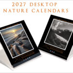 2027 Desktop Nature Calendar. Presented in a CD jewel case, they're perfect for offices, kitchen counters, and nightstands.