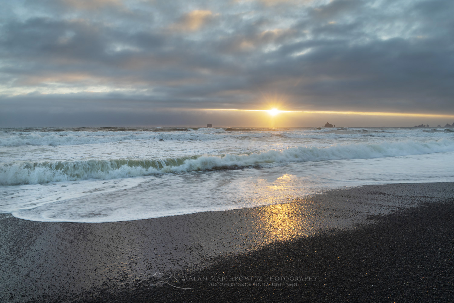 Rialto Beach Sunset. Olympic National Park, Washington #88191