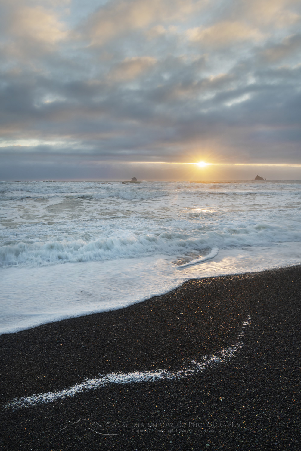 Rialto Beach Sunset. Olympic National Park, Washington #88196