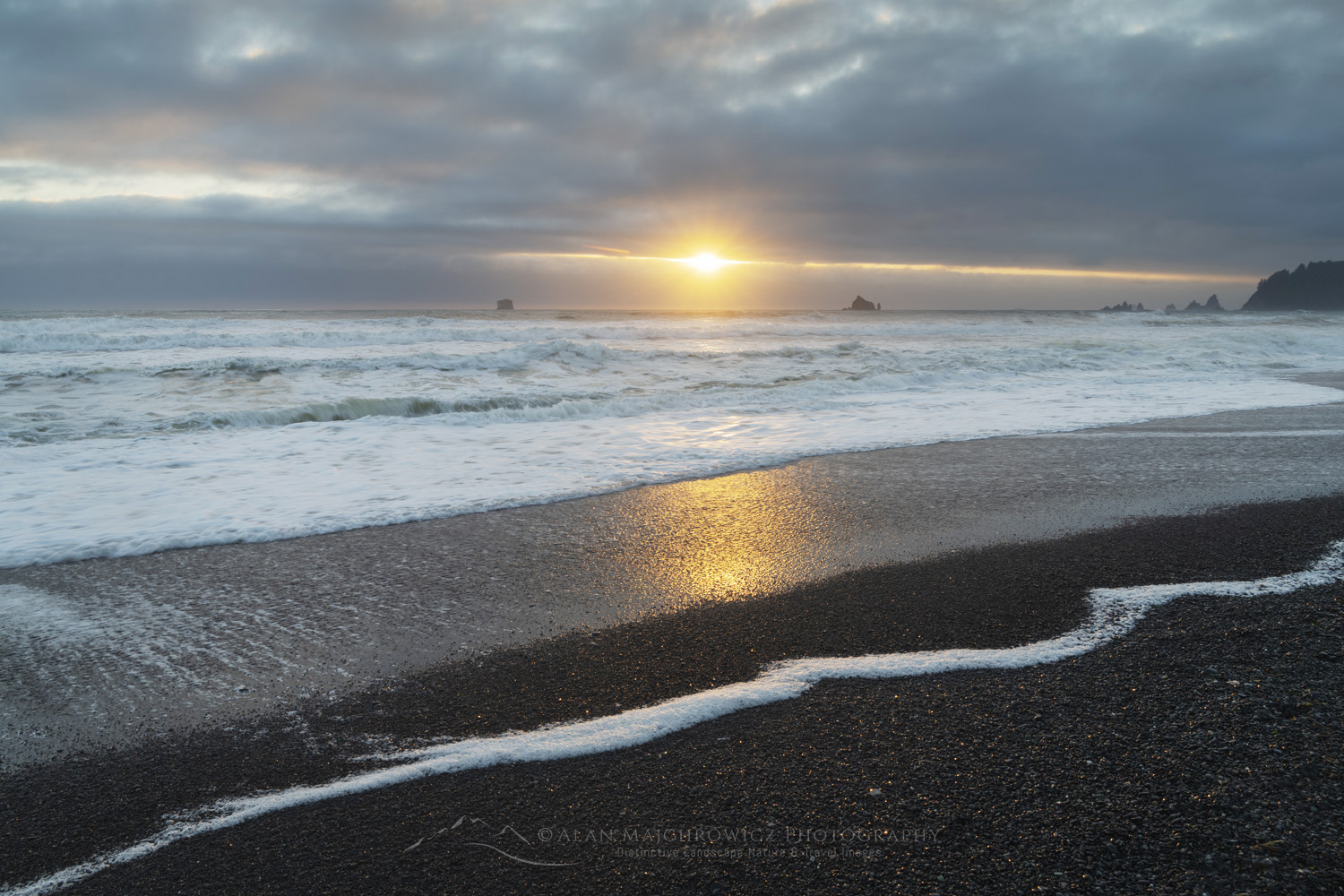 Rialto Beach Sunset. Olympic National Park, Washington #88197